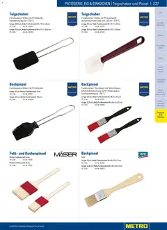 Metro angebote Gastro Non-Food Katalog ab 01.01.2026 gültig | Seite: 237 | Produkte: Eis, Pinsel