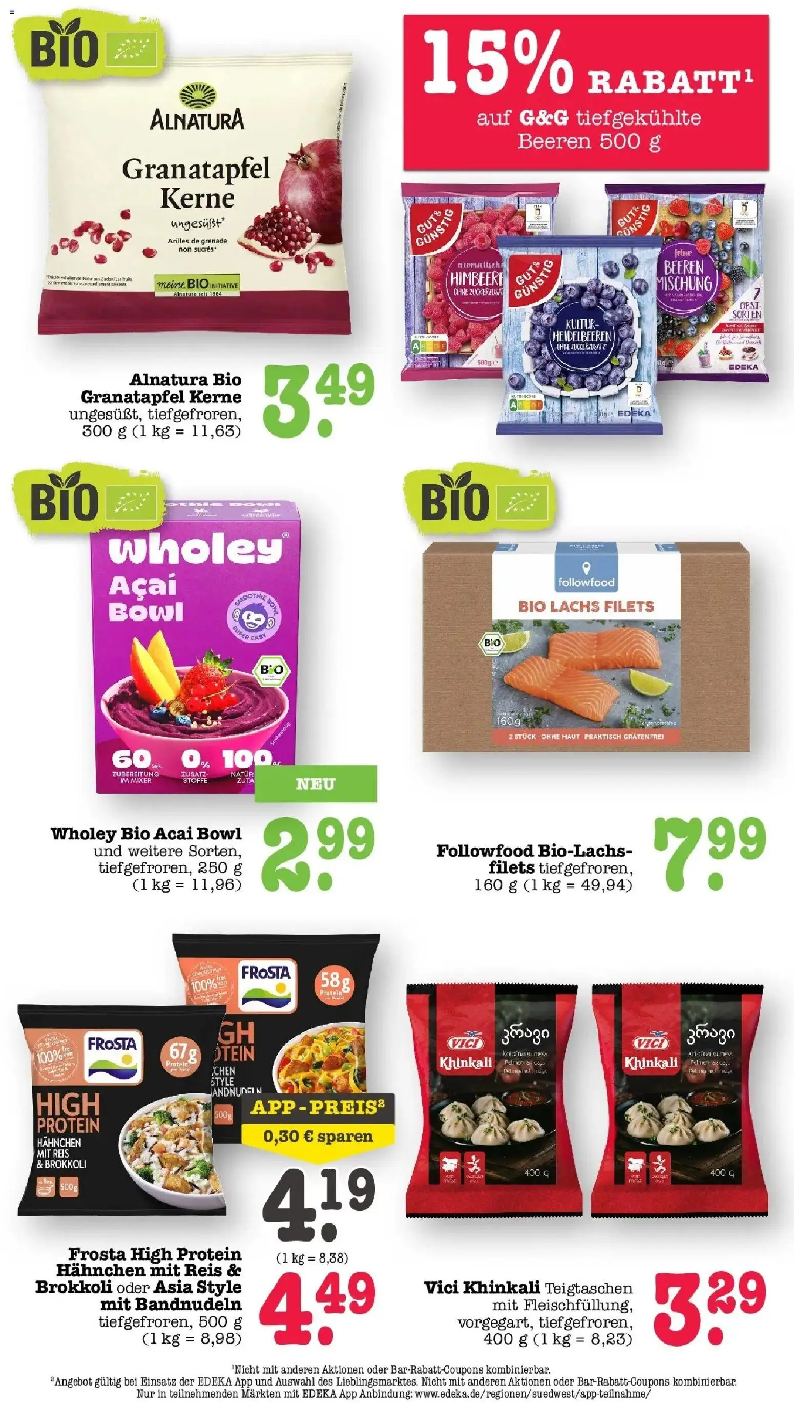 Edeka Prospekt Heidelberg (ab 19.10.2026) » Angebote Online | Seite: 31 | Produkte: Hahnchen, Mixer, Frosta, Obst