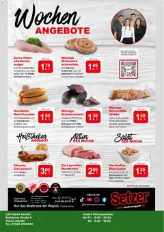 CAP Markt Prospekt ab 03.08.2026 gültig | Seite: 4 | Produkte: Paprika, Pfeffer, Chili, Salat