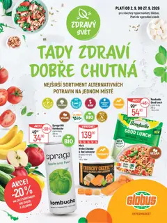 Náhled letáku Globus leták - Zdravý svět od 02.09.2026