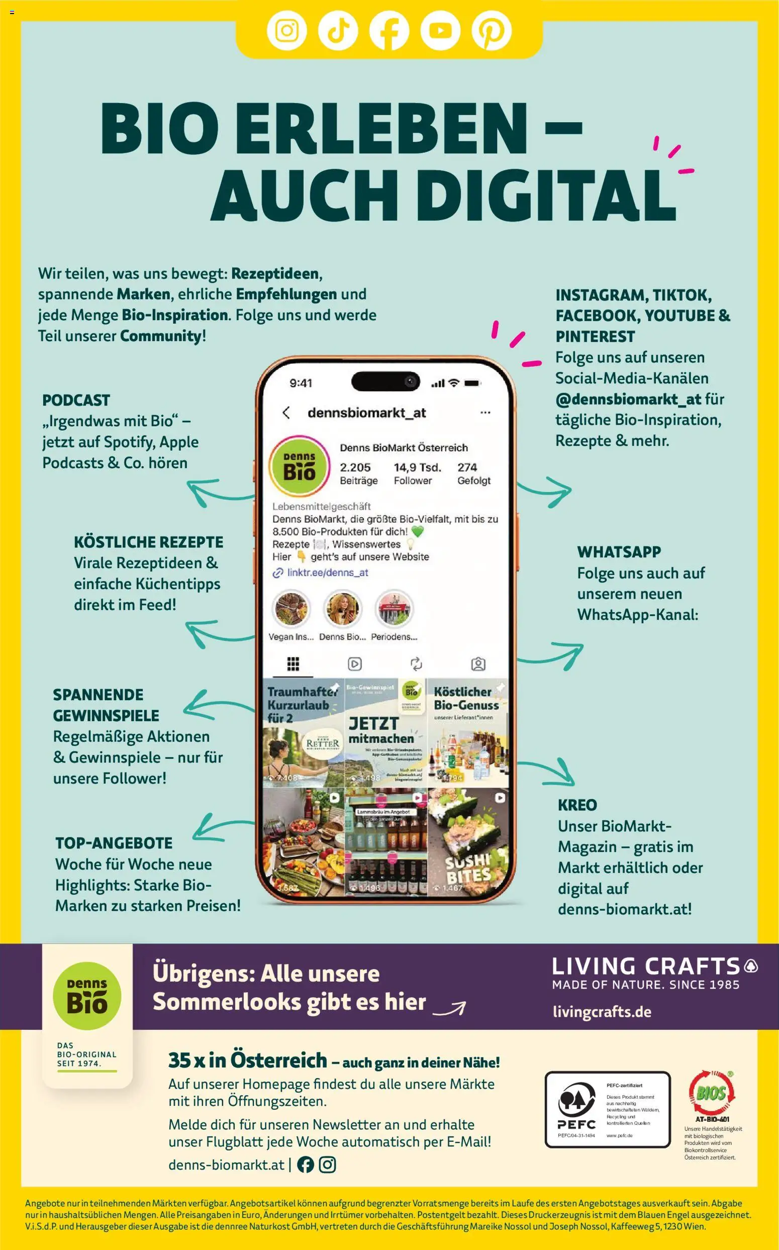 Denns BioMarkt Angebote gültig ab 15.07.2026 | Seite: 14 | Produkte: Magazin, Retter, Apple