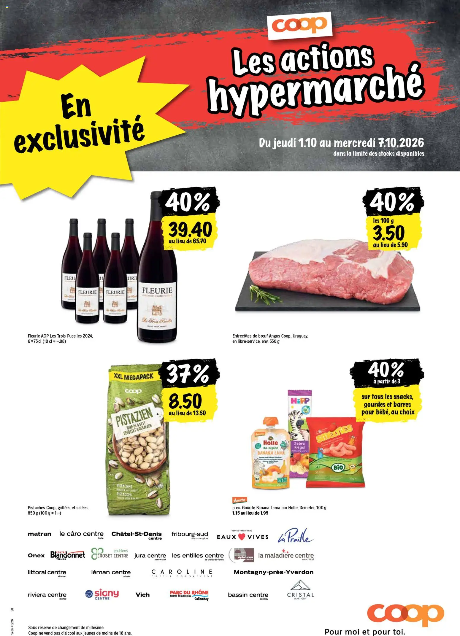 Coop aktionen FR – gültig ab 01.10.2026 | Seite: 21 | Produkte: Jura, Öl, Caro