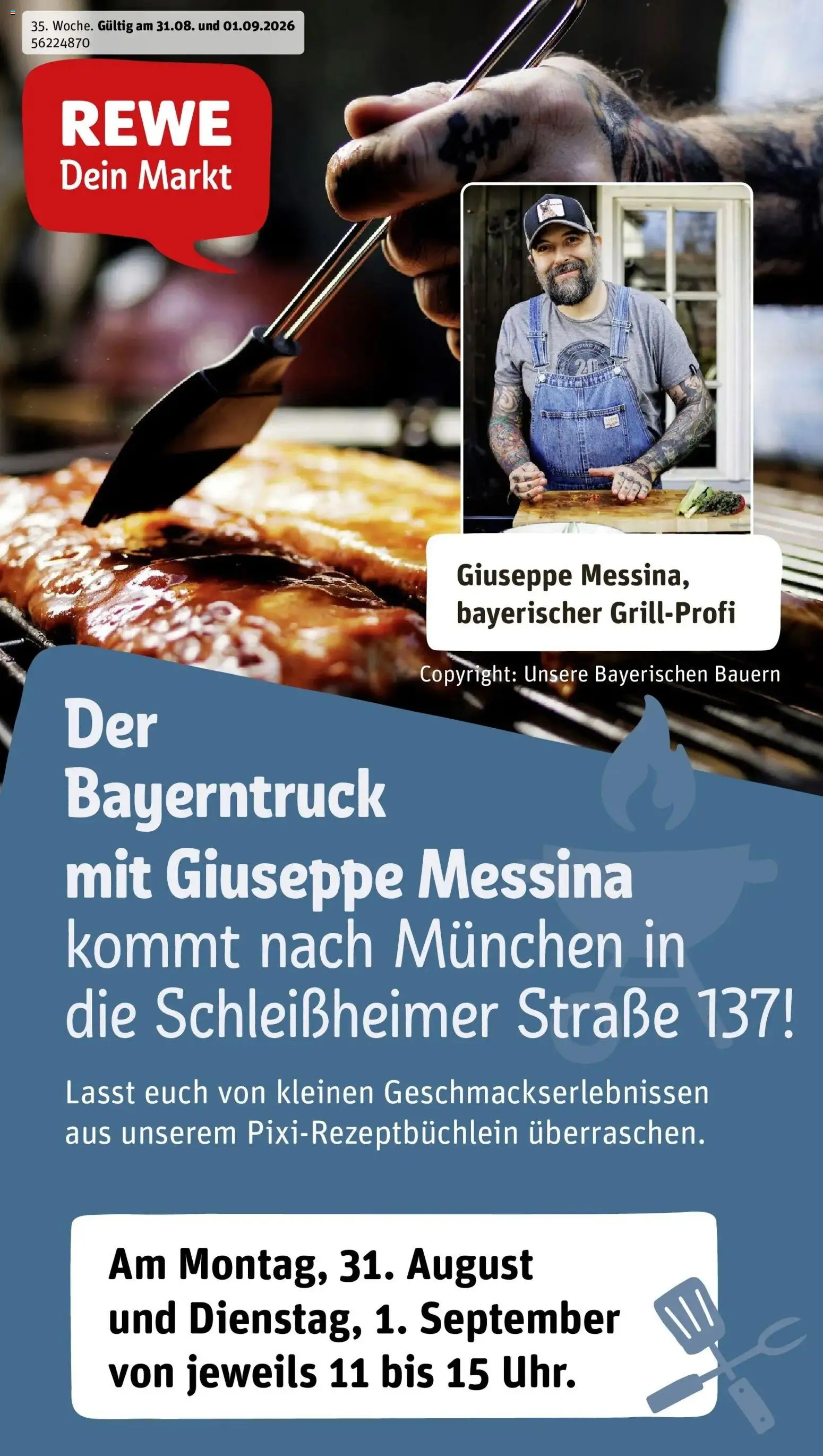 REWE Prospekt ab 24.08.2026 zum Blättern » Angebote | Seite: 1