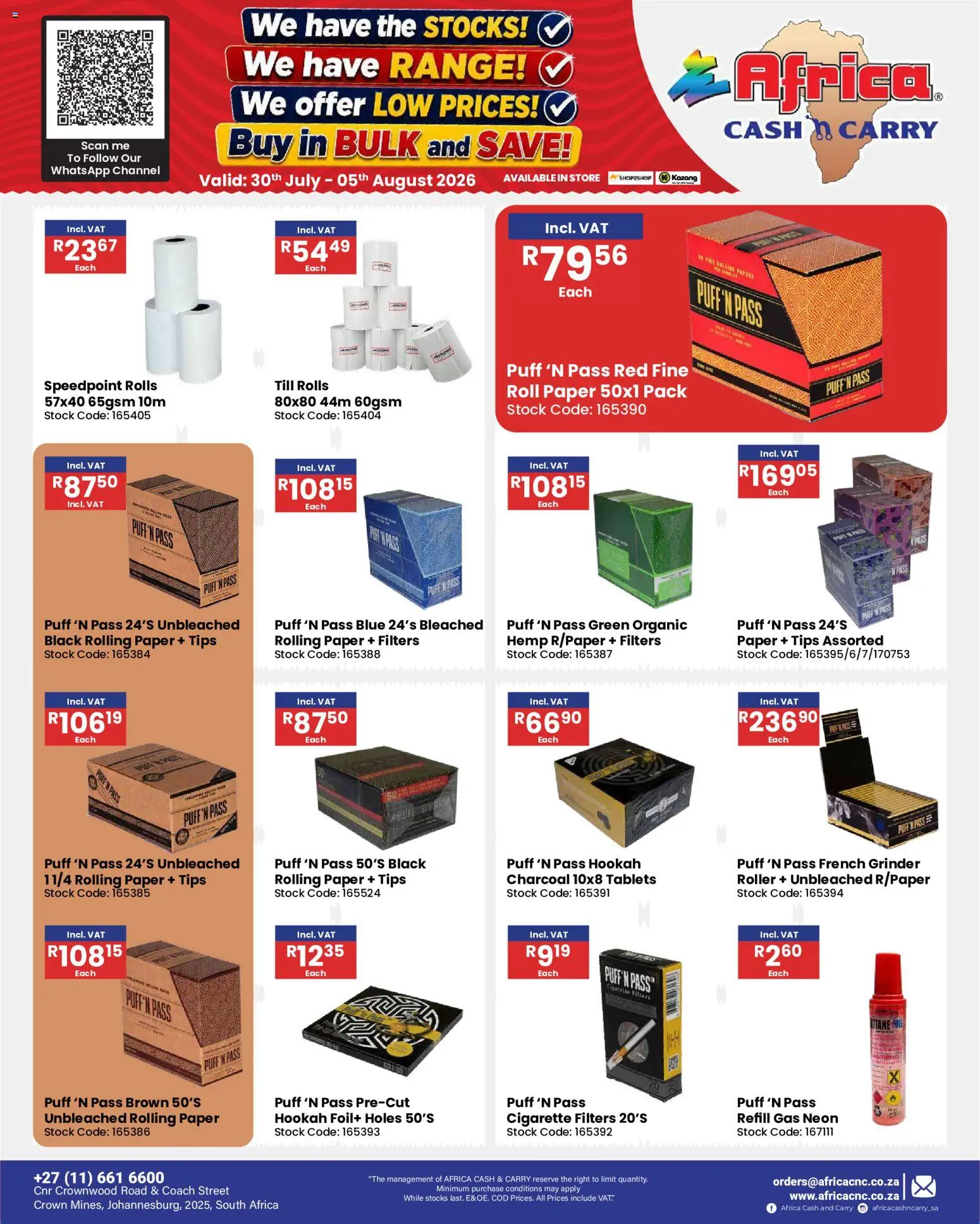 New Africa Cash & Carry catalogue – valid from 30/07/2026 | Page: 78