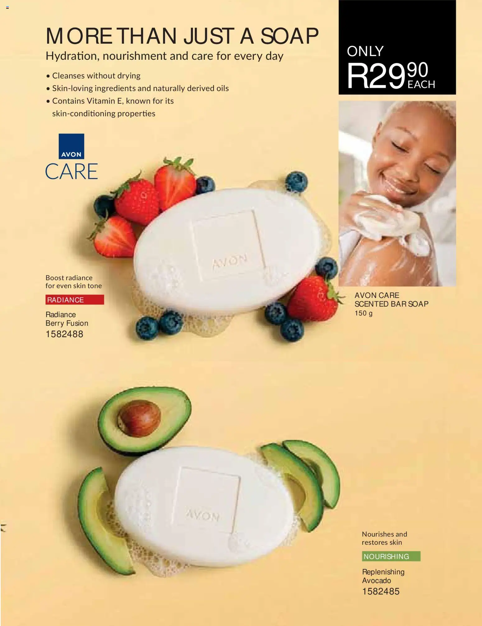 New Avon catalogue – valid from 01/10/2026 | Page: 151 | Products: Ingredients, Avocado, Soap