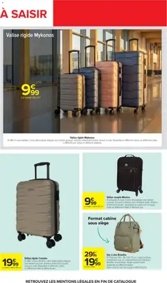 Carrefour - Prévisualisation de Carrefour catalogue valide à partir de 07/07/2026 | Page: 74 | Produits: Sac, Valise cabine, Sac à dos, Valise