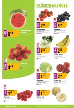 TopCC aktionen ab 03.08.2026 gültig | Seite: 2 | Produkte: Gitter, Bananen, Gemüse, Erdbeeren