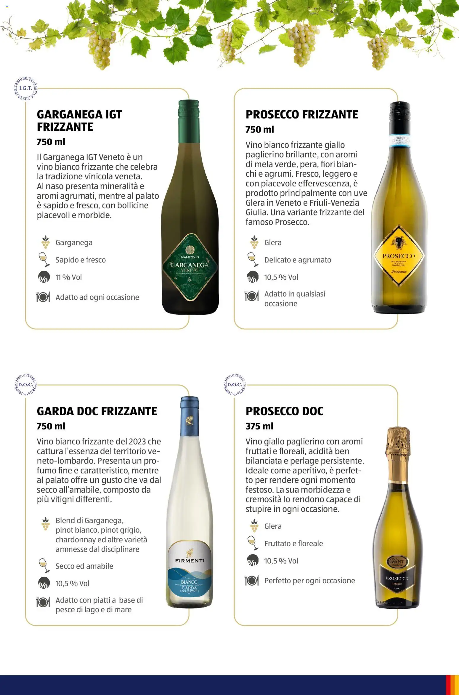 Volantino Aldi del 12/01/2026 | Pagina: 51 | Prodotti: Pesce, Fiori, Vino bianco, Profumo