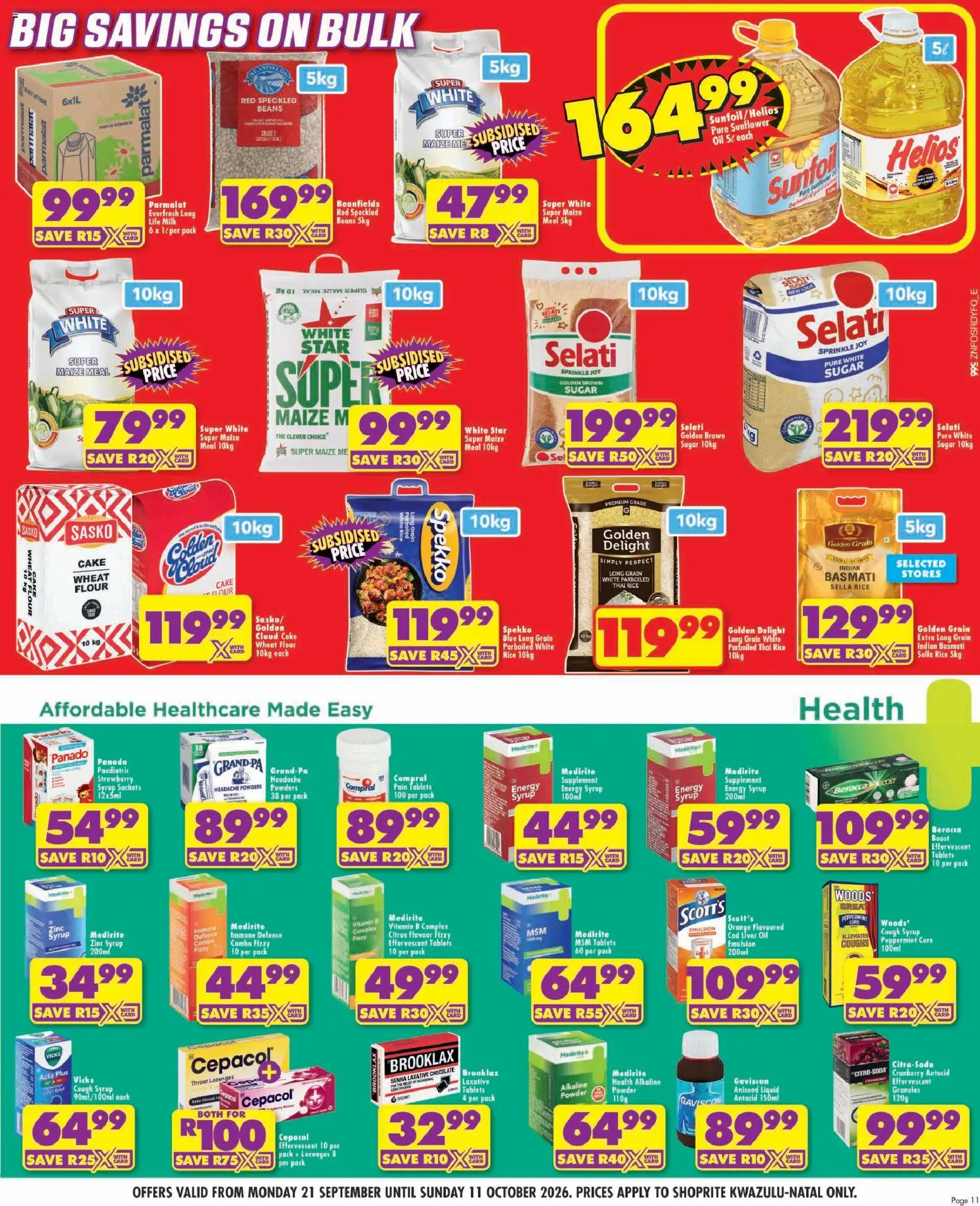New Shoprite catalogue – valid from 21/09/2026 | Page: 11