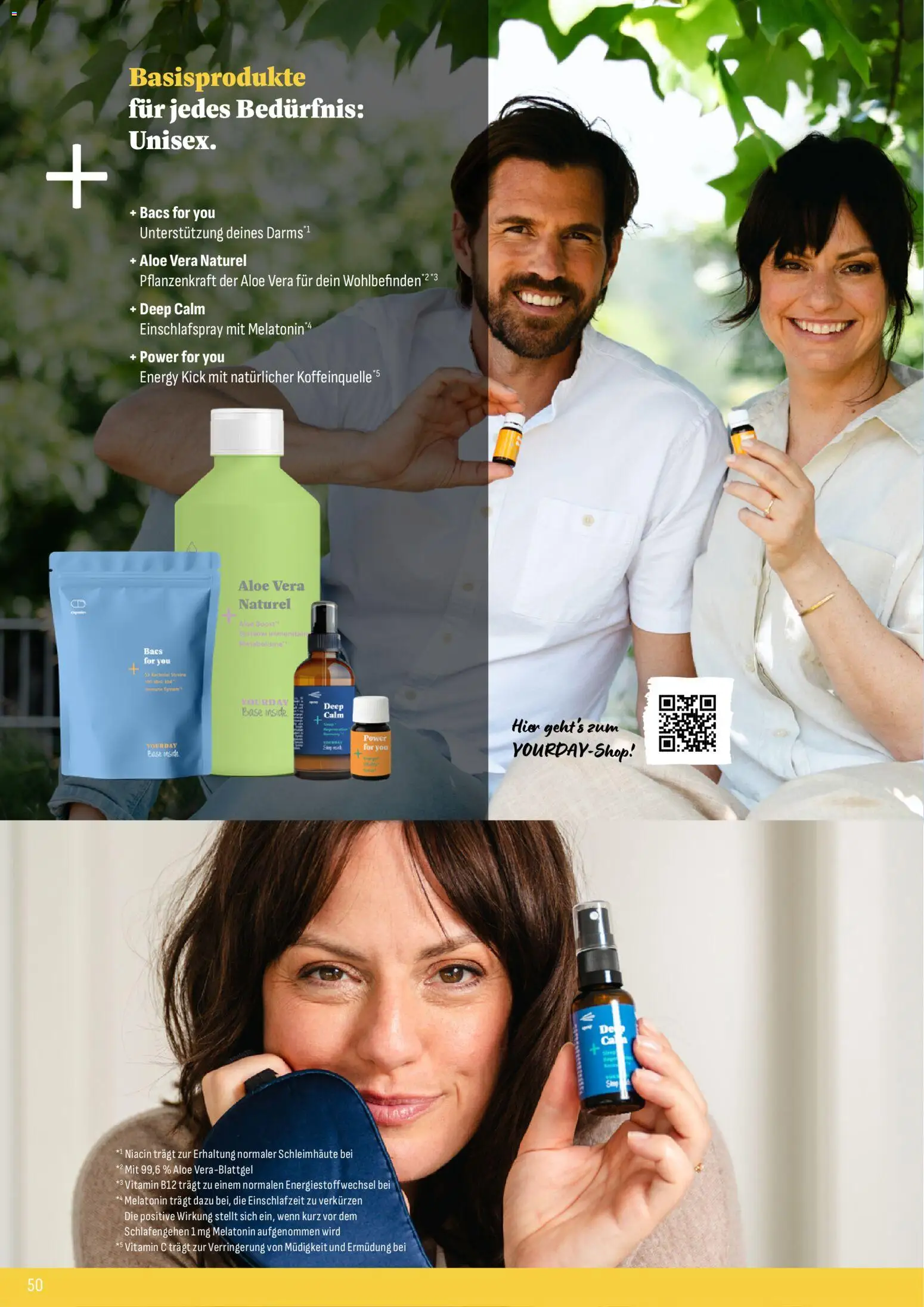 Katalog ProWin New Wellness April / September 2026 – gültig ab 01.04.2026 | Seite: 50 | Produkte: Energy