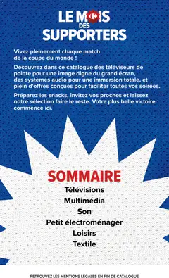 Carrefour Market - Prévisualisation de Carrefour Market Le mois des supporters valide à partir de 02.06.2026 | Page: 2 | Produits: Audio, Petit électroménager