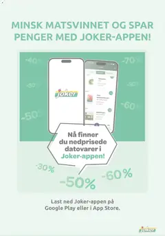 Forhåndsvisning av Joker kundeavis gyldig fra 19/10/2026 | Side: 21 | Produkter: Babyspinat, Svin, Brokkoli