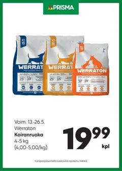 Prisma-mainoslehti voimassa 13.05.2026 alkaen