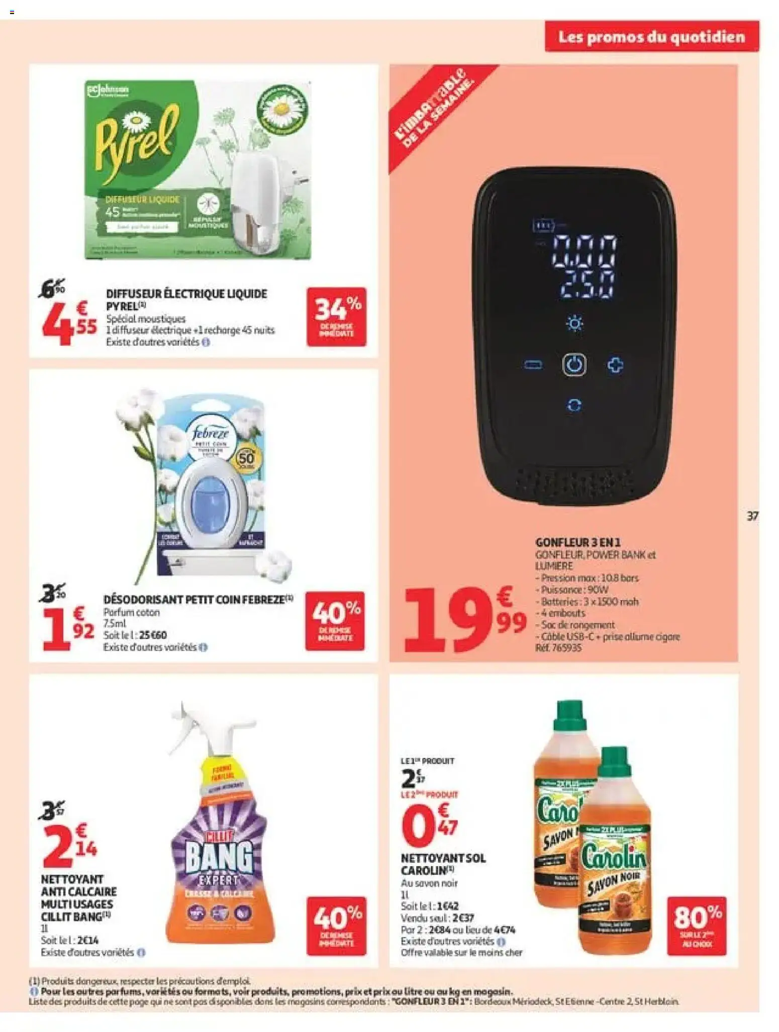 {H1} | Page: 37 | Produits: Câble, Coton, Diffuseur, Désodorisant