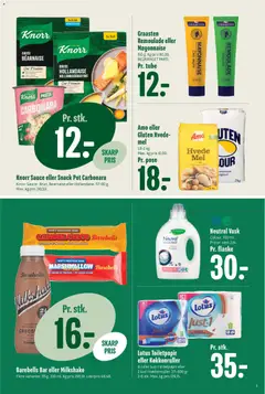 Min Købmand - Tilbudsavis uge 32 gyldig fra 31/07/2026 | Side: 12 | Produkter: Pasta, Milkshake, Remoulade