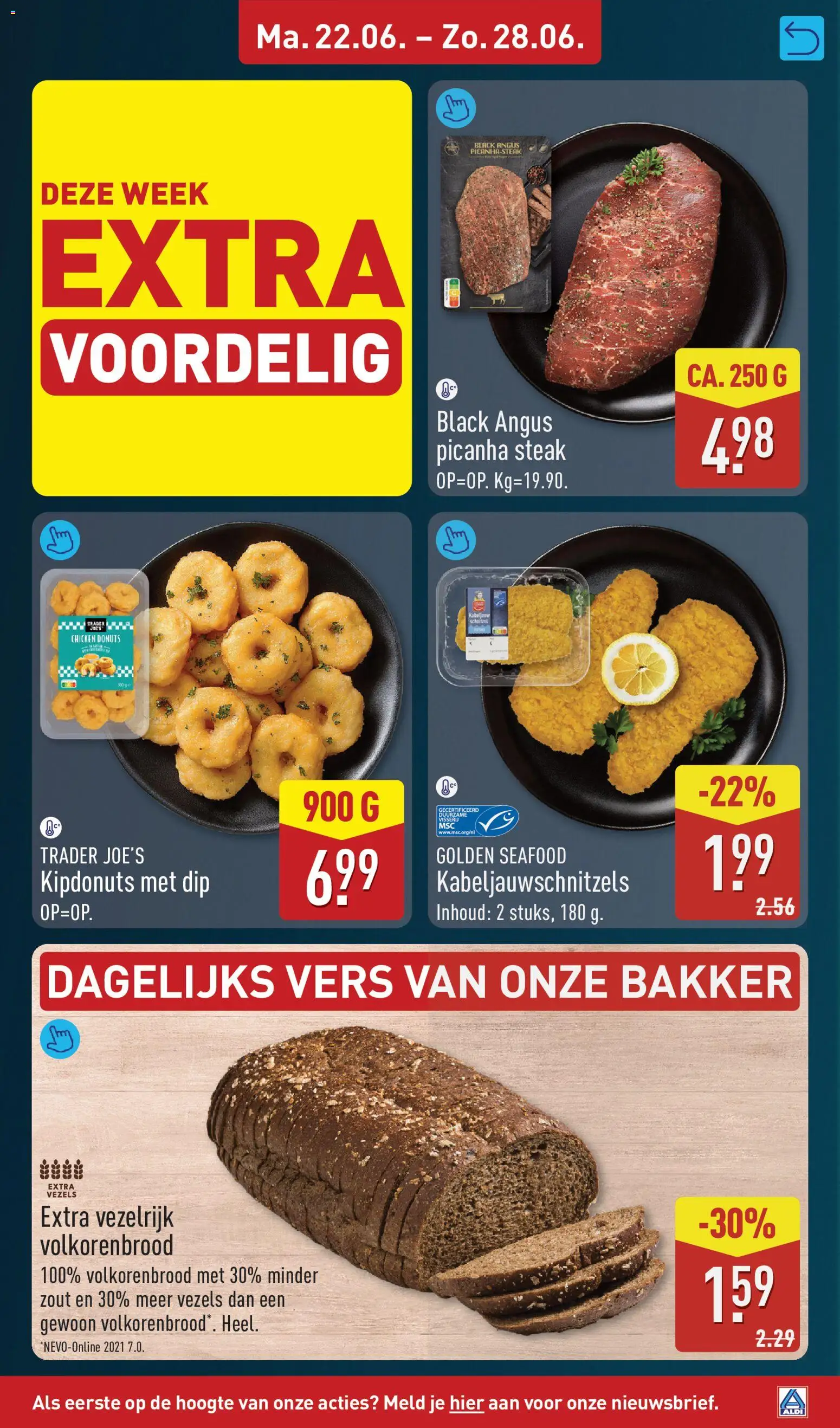 {H1} | Pagina: 7 | Producten: Steak, Donuts, Dip