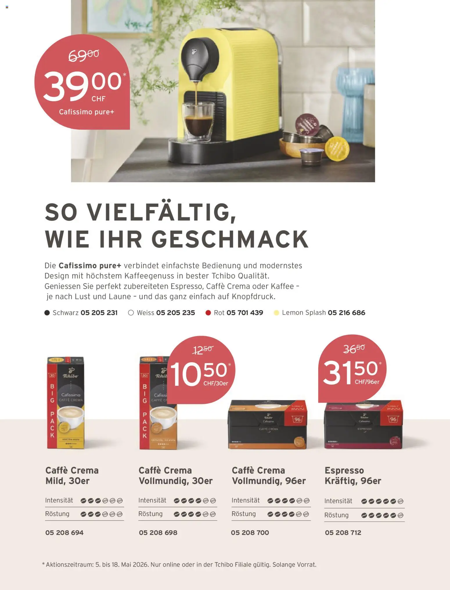 Tchibo aktionen – gültig ab 12.05.2026 | Seite: 162