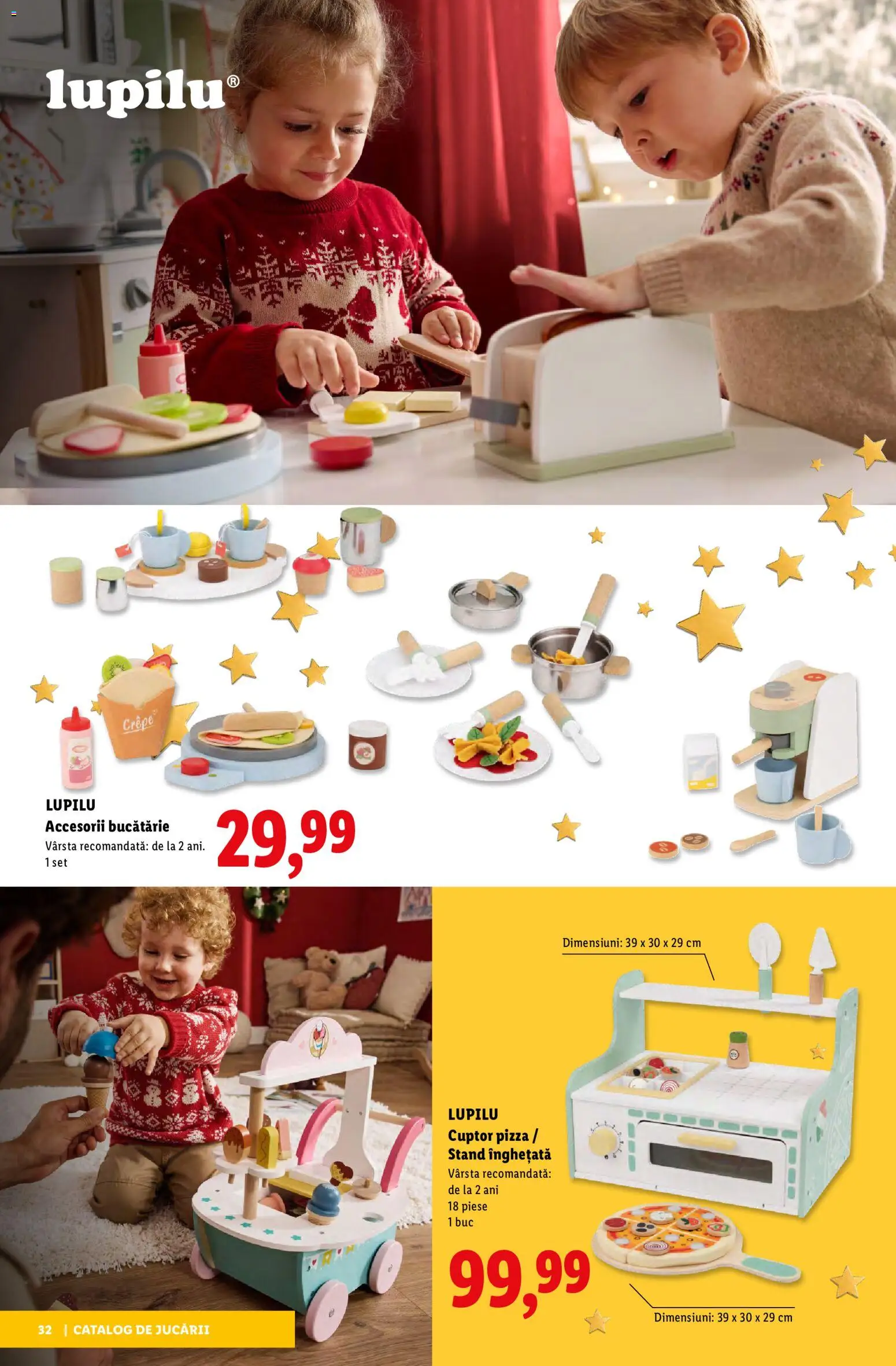Noul catalog Lidl – valabil de la 02.11.2026 | Pagină: 32 | Produse: Accesorii bucătărie, Bucătărie, Pizza, Înghețată