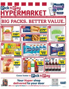 Pick n Pay specials catalogue – valid from 23/10/2026