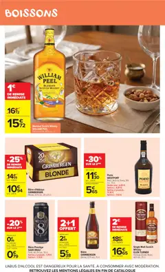 Carrefour Market - Prévisualisation de Carrefour Market Les produits carrefour valide à partir de 25/08/2026 | Page: 43 | Produits: Whisky, Boissons, William Peel, Bière