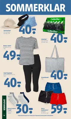 Dame t-shirt*, Bomuld. Str. S-XL. 1 stk. gyldig fra 07.05.2026 | Side: 25