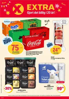 Forhåndsvisning av Coop Extra kundeavis gyldig fra 08.06.2026