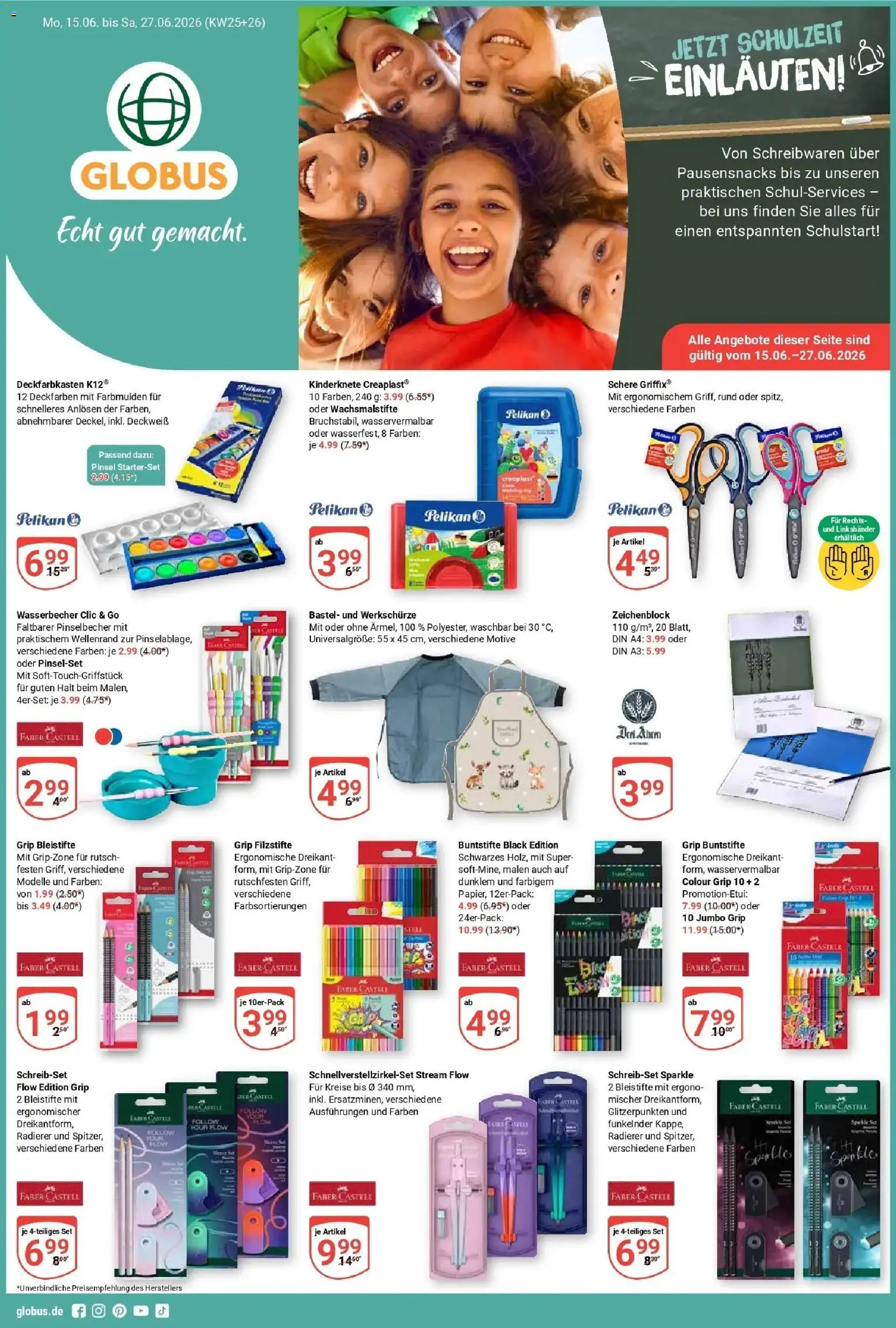 Globus Prospekt Saarlouis – gültig ab 21.06.2026 | Seite: 1 | Produkte: Pinsel