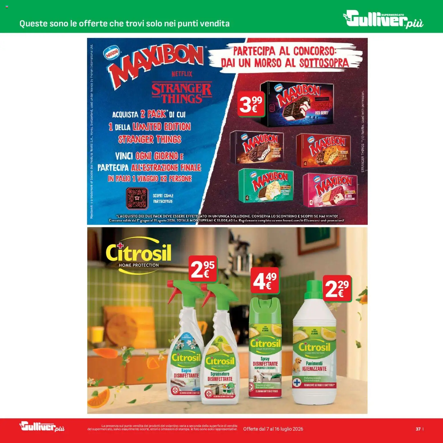 Volantino Gulliver del 07/07/2026 | Pagina: 37