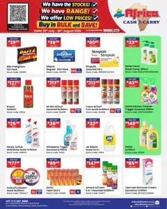 Africa Cash & Carry specials catalogue – valid from 30/07/2026 | Page: 74