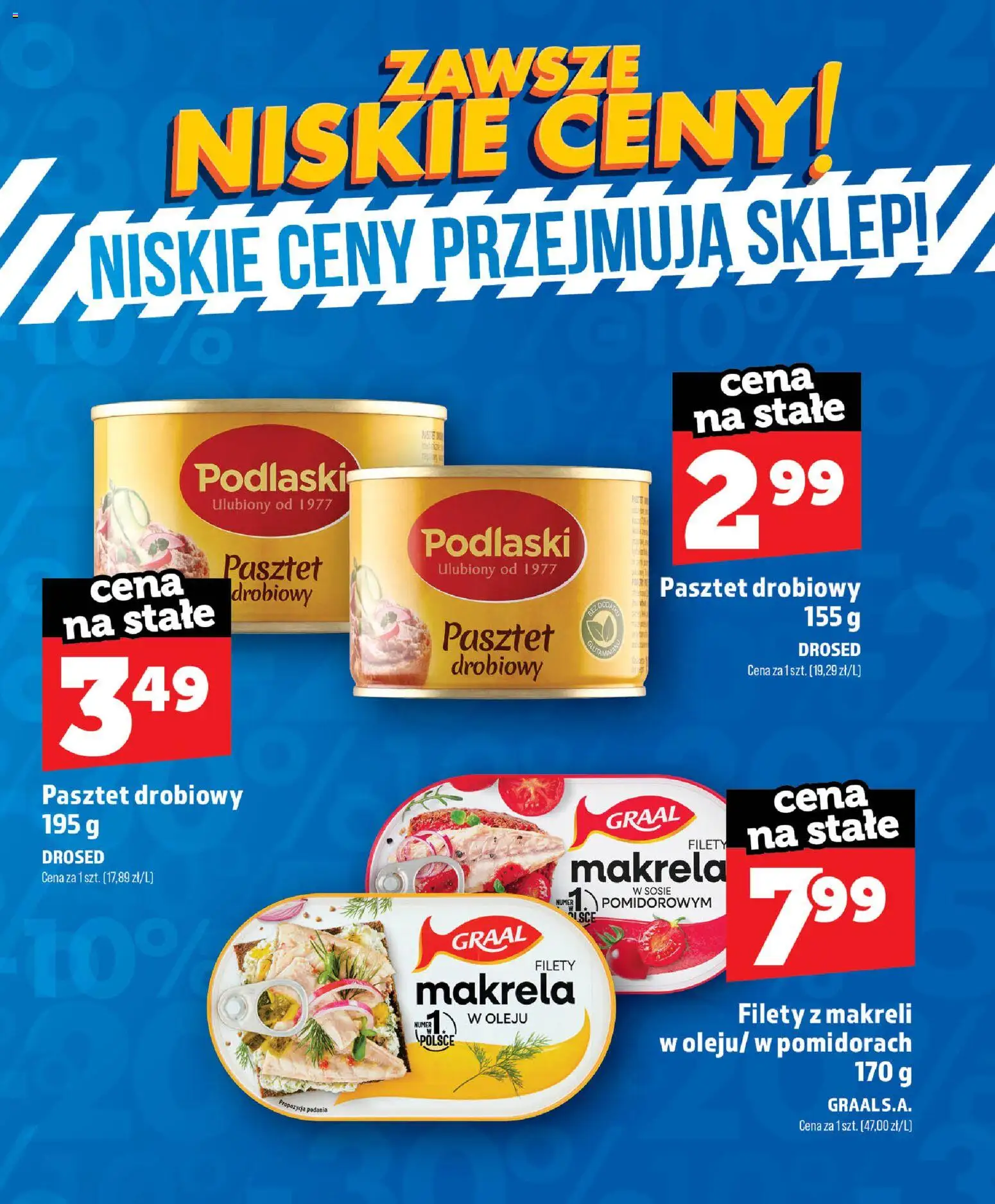 Topaz gazetka - Zawsze Niskie Ceny od 01.07.2026 | Strona: 28 | Produkty: Makrela