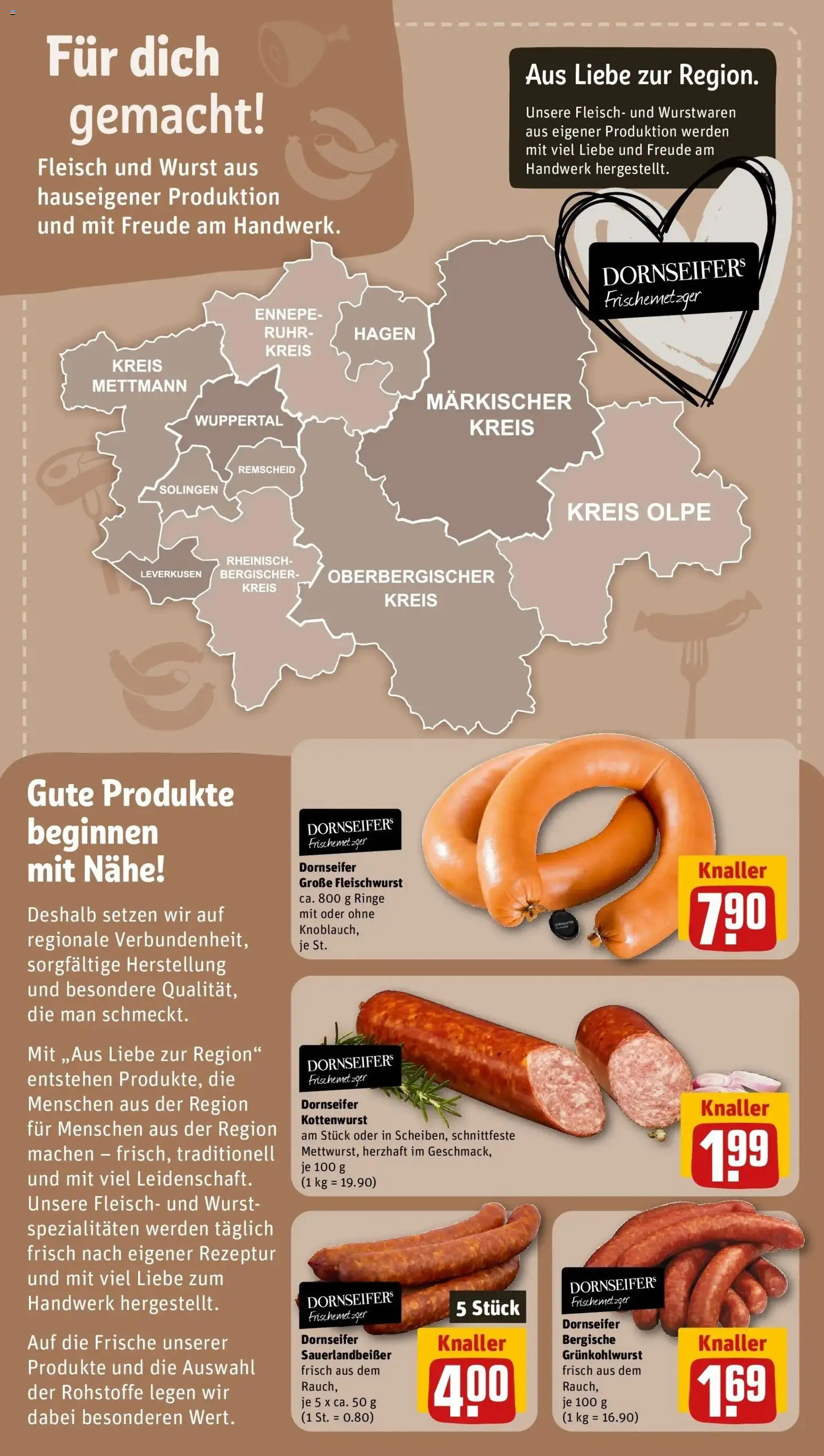 REWE Prospekt ab 05.10.2026 zum Blättern » Angebote | Seite: 34 | Produkte: Spezialitäten, Wurst, Fleisch
