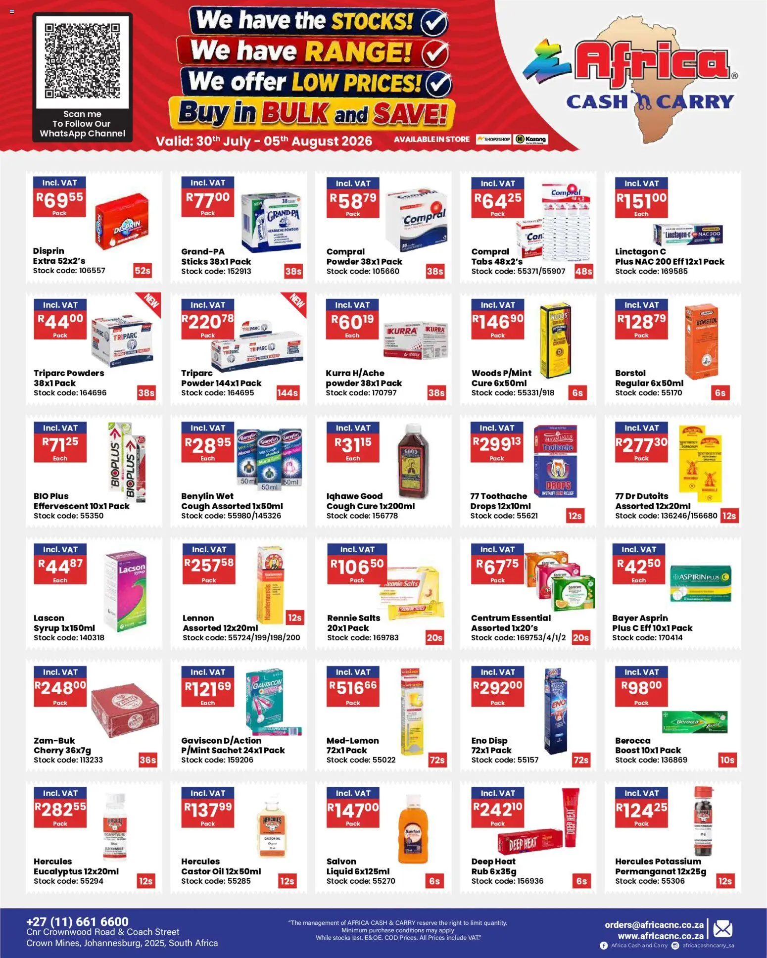New Africa Cash & Carry catalogue – valid from 30/07/2026 | Page: 10