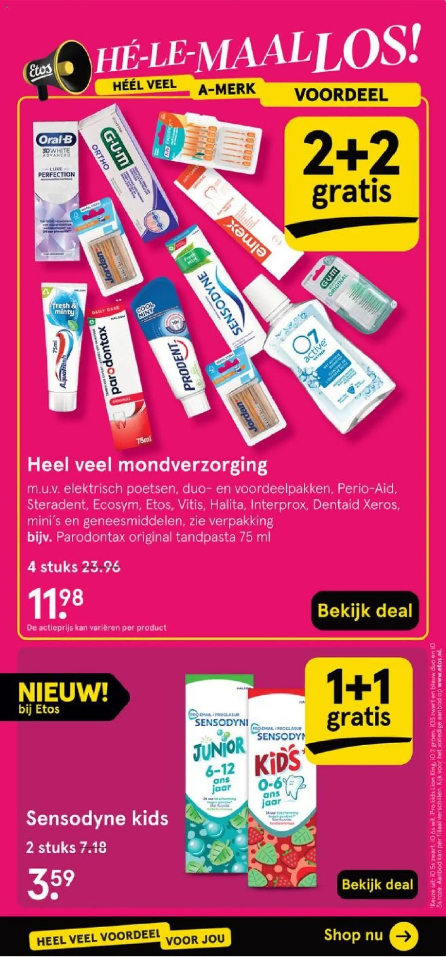 {H1} | Pagina: 21 | Producten: Tandpasta, Gum, Kan, Mondverzorging