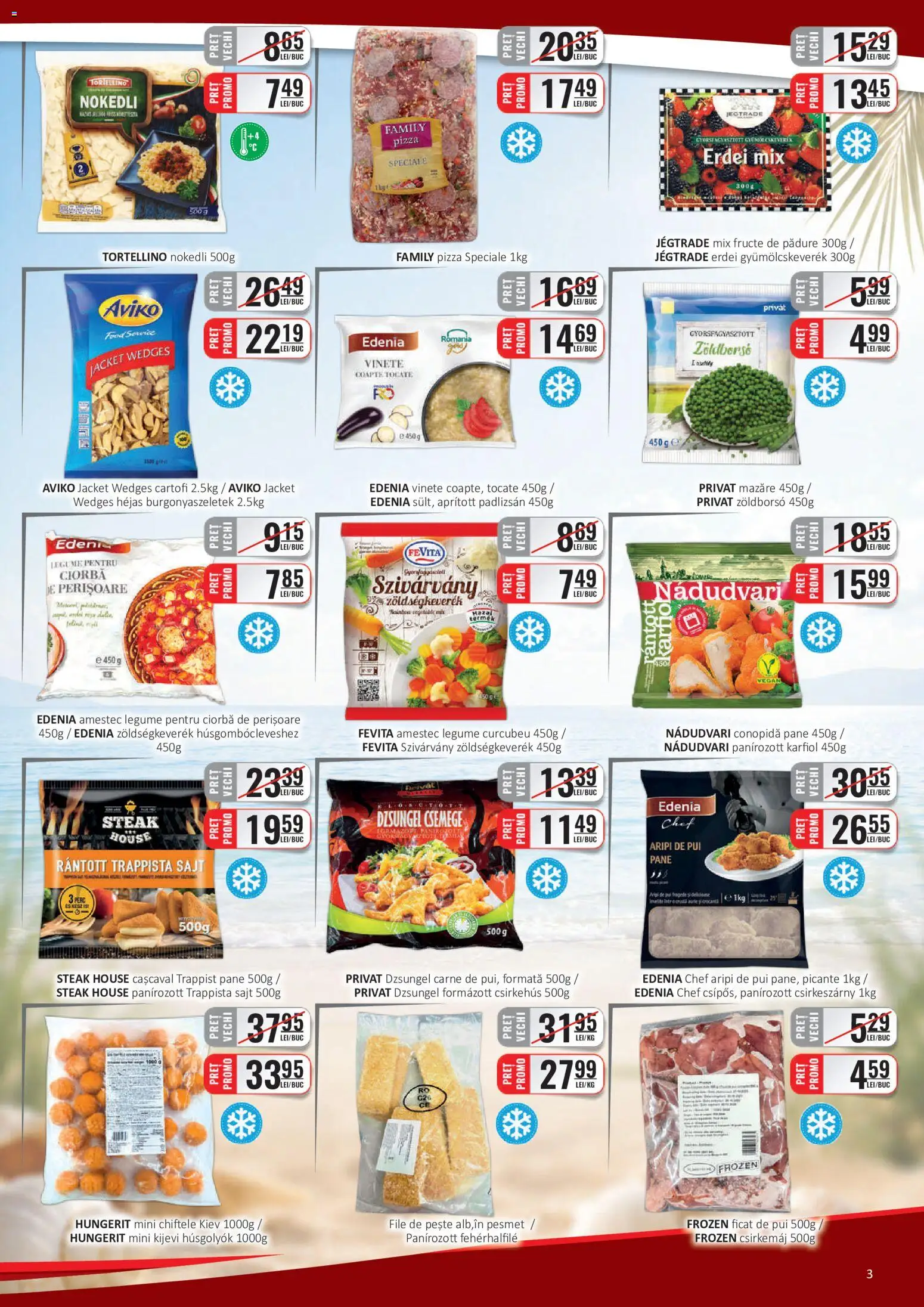 Noul catalog CBA – valabil de la 01.08.2026 | Pagină: 3 | Produse: Hacıyatmaz Kedi Oyuncağı, Pește, Chiftele, Fructe