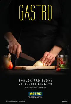 Metro - Gastro - Pregled kataloga iz trgovine Metro, vrijedi od 04.05.2026