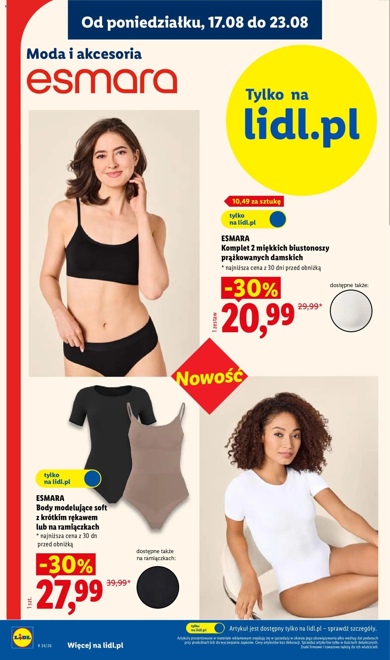 Lidl Polsko katalog od 17.08.2026 | Strana: 24 | Produkty: Body
