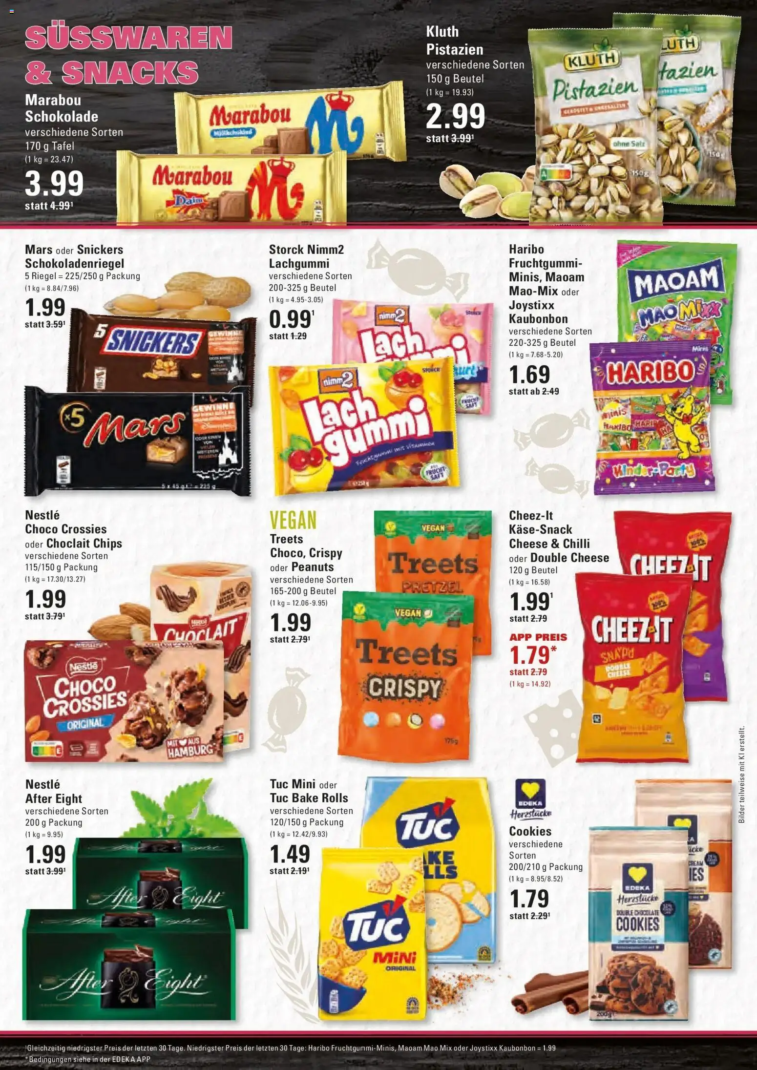 Edeka Prospekt Hamburg (ab 14.09.2026) » Angebote Online | Seite: 11 | Produkte: Süßwaren, Haribo, Schokolade, Mars