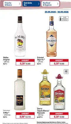 Metro Prospekt ab 25.05.2026 gültig | Seite: 31 | Produkte: Rum, Tequila, Rock, Vodka