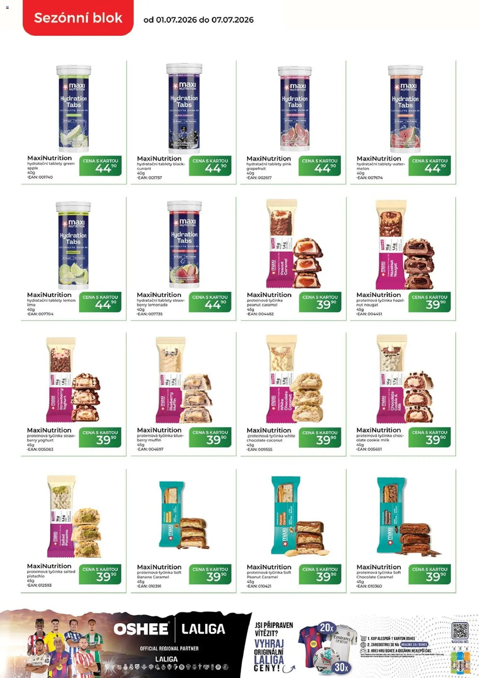Tamda Foods leták od 01.07.2026 | Strana: 5 | Produkty: Proteinová tyčinka, Apple, Blok