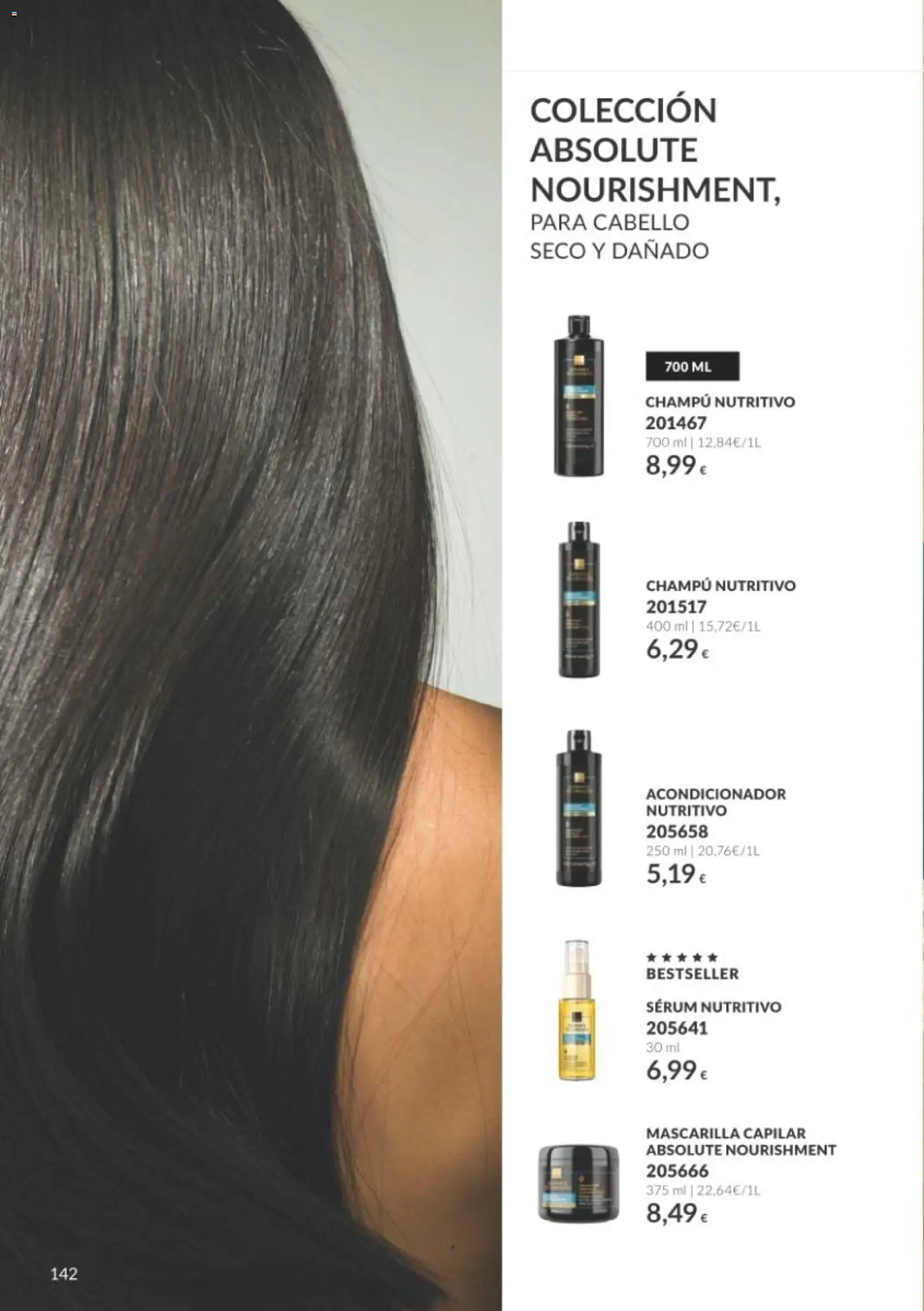 Catálogo AVON Black Friday │ válido desde el 01/11/2026 | Página: 142 | Productos: Champú, Acondicionador, Sérum