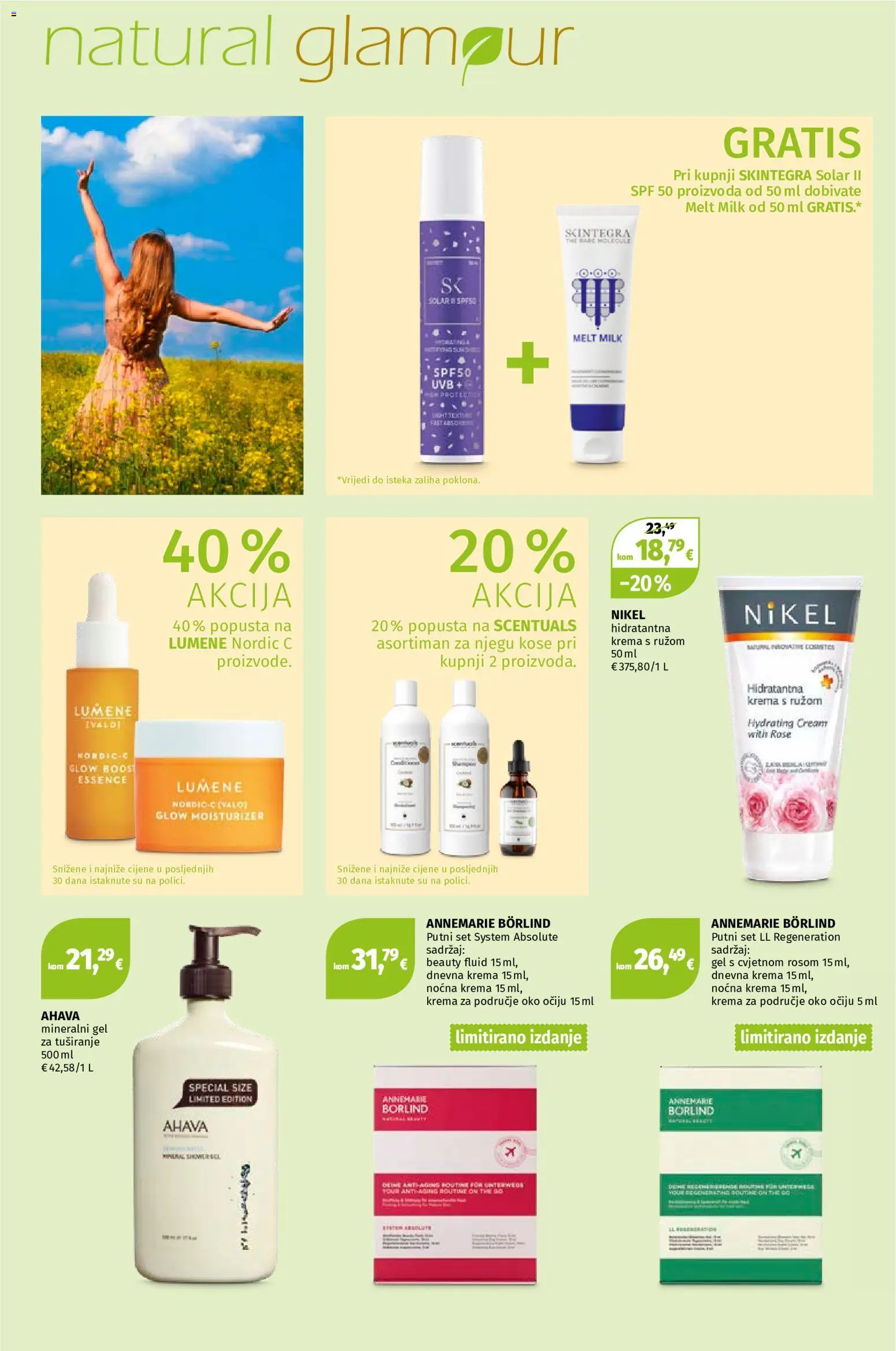 Müller katalog | vrijedi od 01.06.2026 | Stranica: 4 | Proizvodi: Noćna krema, Gel za tuširanje, Krema