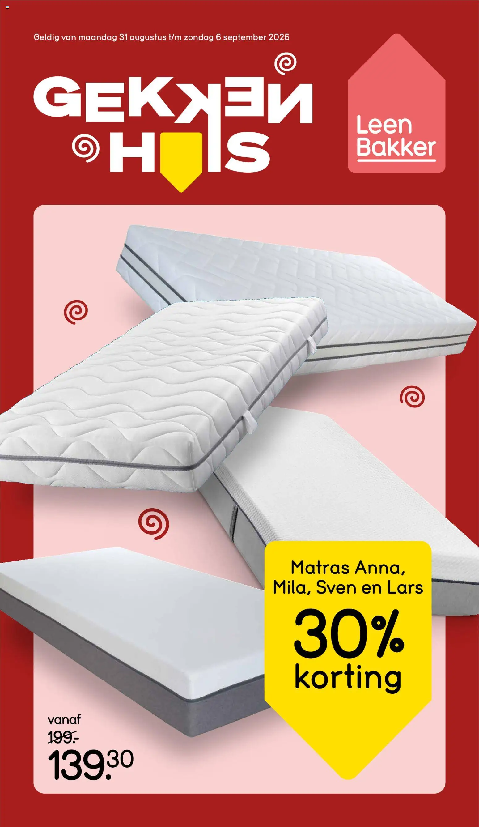 {H1} | Pagina: 1 | Producten: Matras