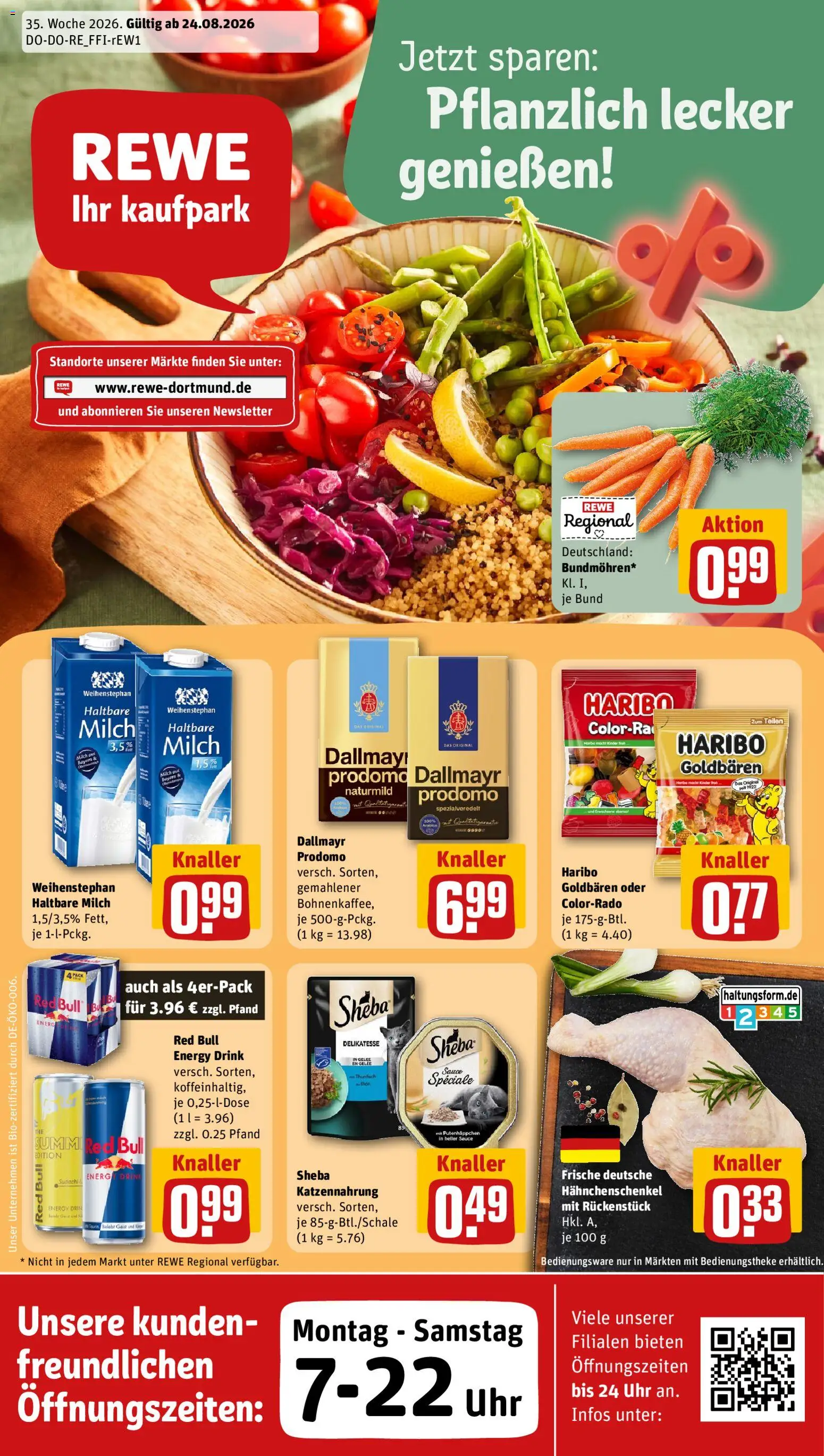Rewe ihr Kaufpark Prospekt – gültig ab 24.08.2026 | Seite: 1