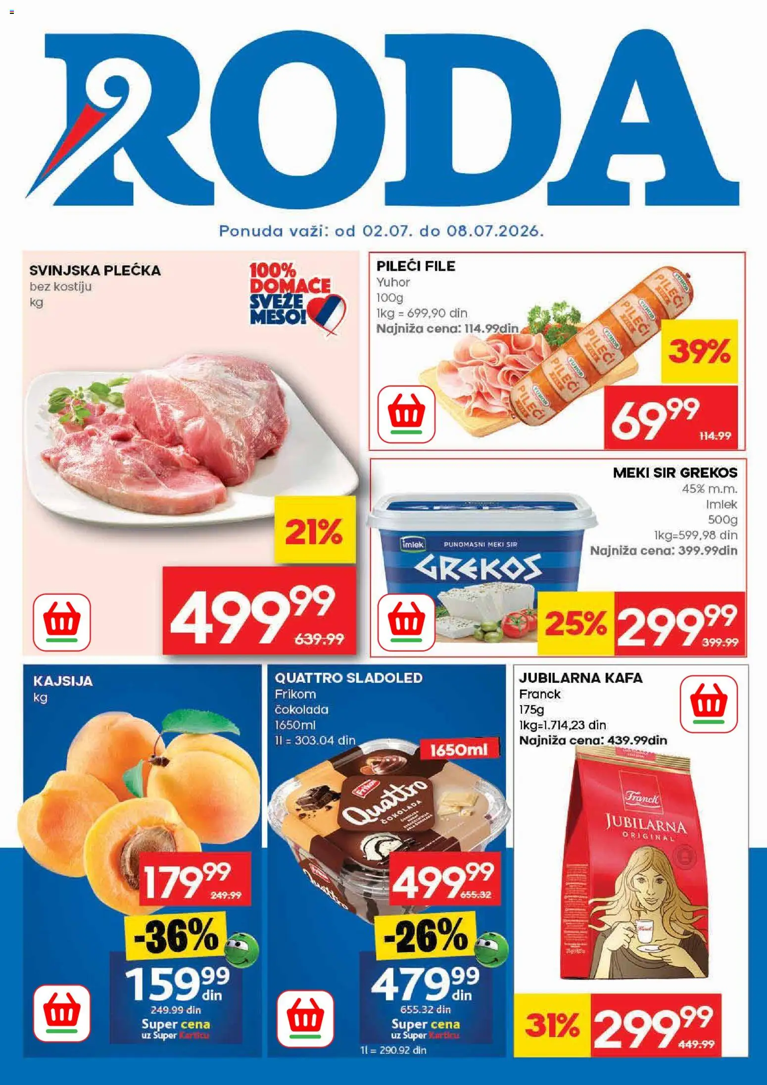 Roda katalog - važi od 02.07.2026 | Strana: 1