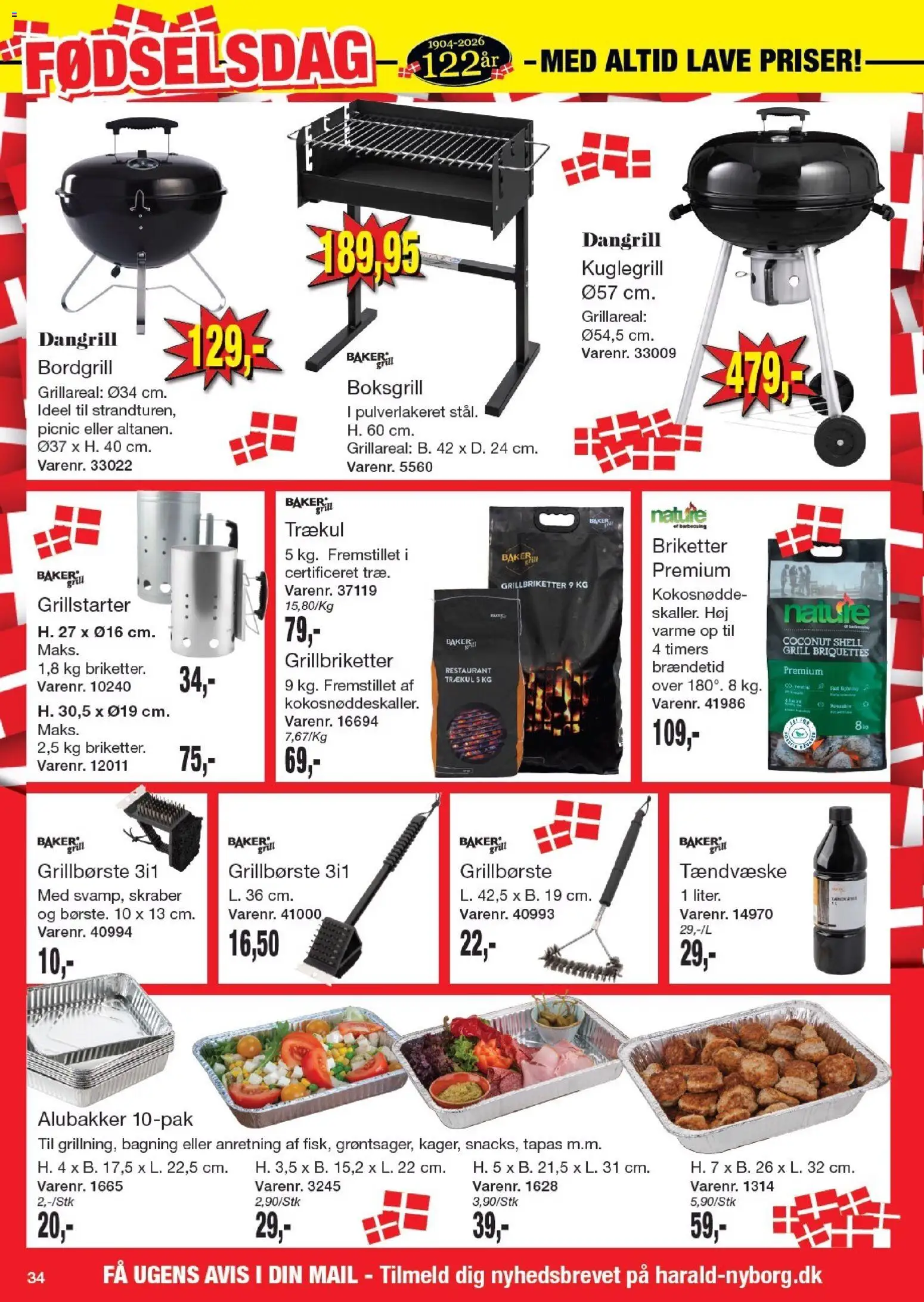 Harald Nyborg tilbudsavis – gyldig fra 21.05.2026 | Side: 38 | Produkter: Grill
