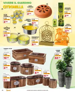 Anteprima del volantino Iperal volantino Giardino valido a partire dal 06.05.2026 | Pagina: 22 | Prodotti: Citronella, Fioriera, Candela