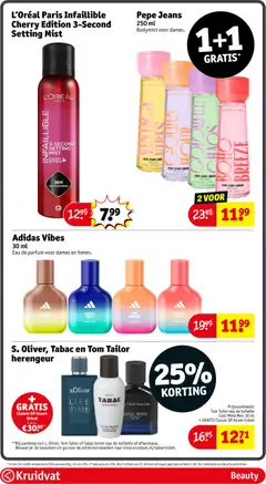 Kruidvat folder week 31 - Voorbeeld van een folder van Kruidvat, geldig van 28-07-2026 | Pagina: 3 | Producten: Kan, Parfum, Eau de toilette