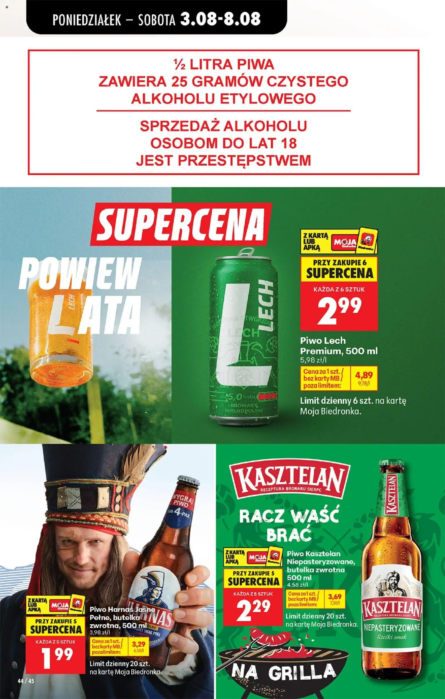 Biedronka gazetka od poniedziałku od 03.08.2026 | Strona: 64