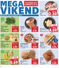 Svinjsko carsko meso s kostima, 1 kg - Pregled kataloga iz trgovine Kaufland, vrijedi od 21.10.2026 | Stranica: 38