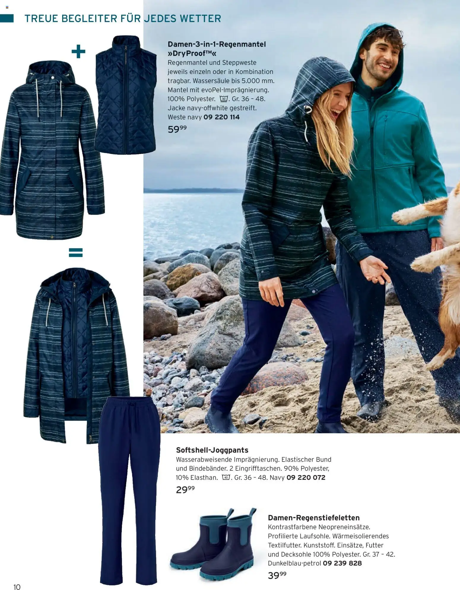 Angebote Tchibo – gültig ab 01.09.2026 | Seite: 10 | Produkte: Steppweste, Weste, Jacke, Mantel